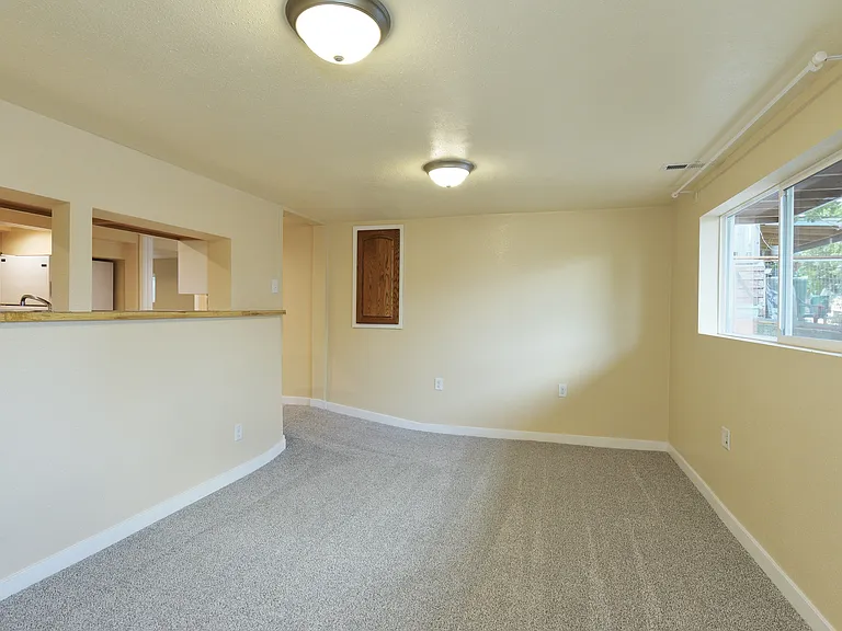Downstairs - Living Room (TV and seating not shown)