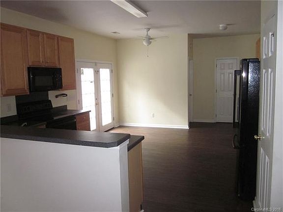 This large eat-in kitchen is the heart of this open floor pl