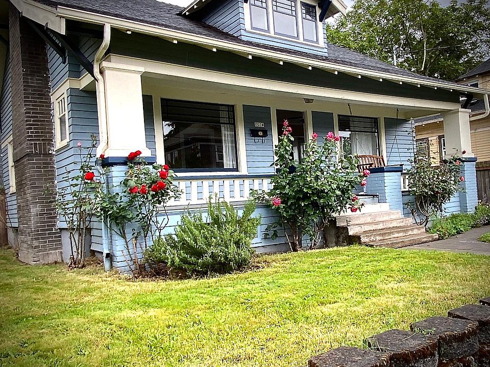 front porch with porch swing