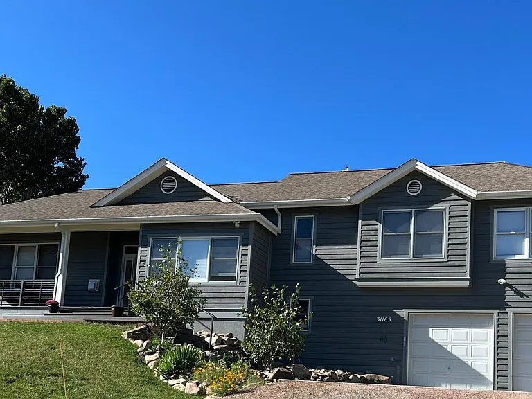 Front view of home