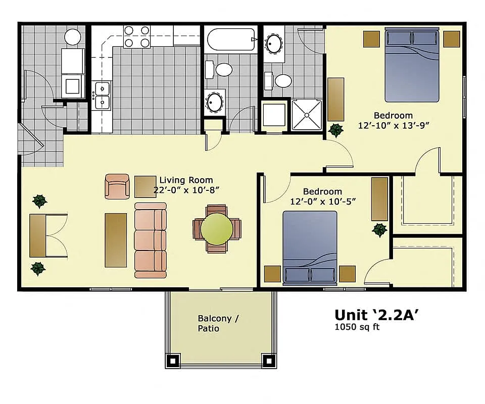 Floor plan 22A