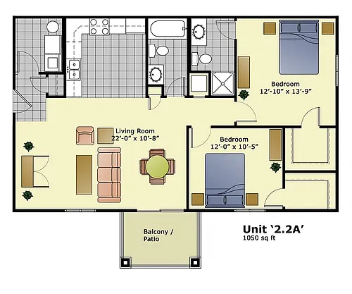 Floor plan 22A