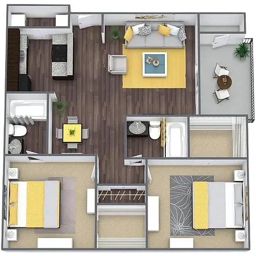 Floor plan B2