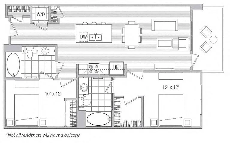 Floor plan 2X2 E2-E