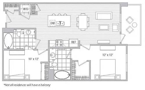 Floor plan 2X2 E2-E