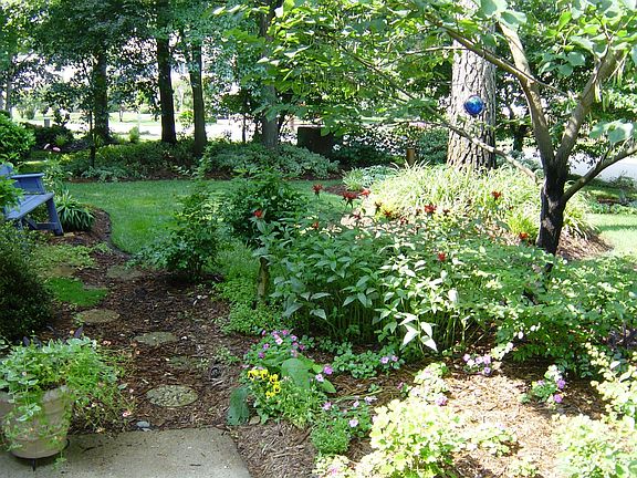 Front porch view left