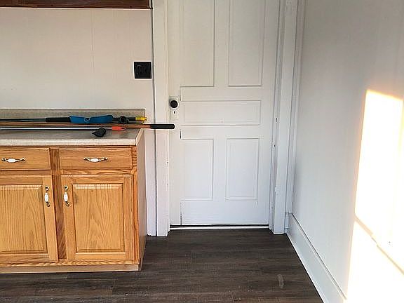 Back entrance & laundry 