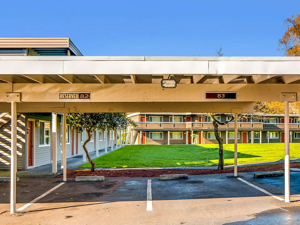 Covered Parking Spaces at Morningtree Park Apartments