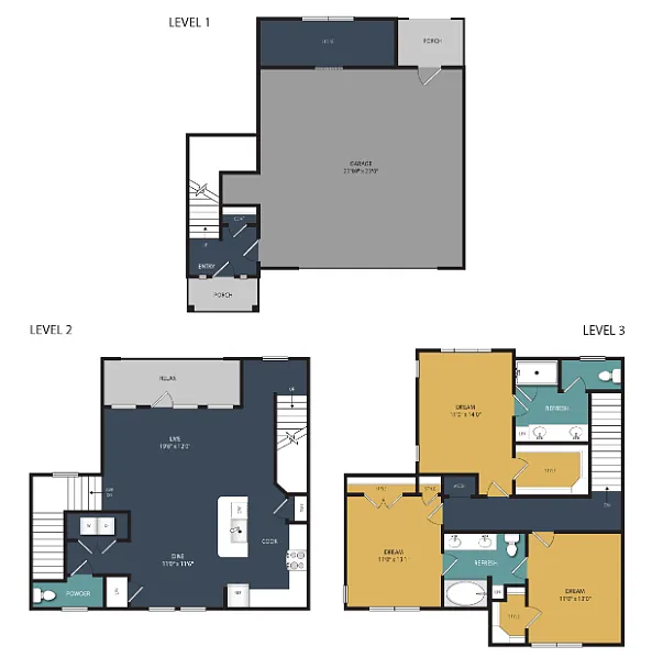 Floor plan C25A