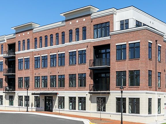 The impressive exterior is on full display from the sidewalks of Historic Leesburg.