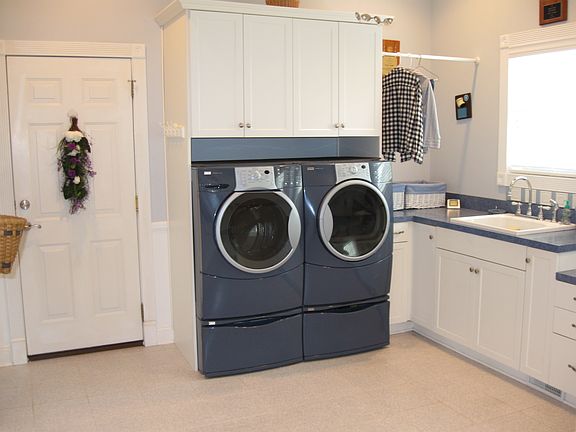 Large laundry/craft room.