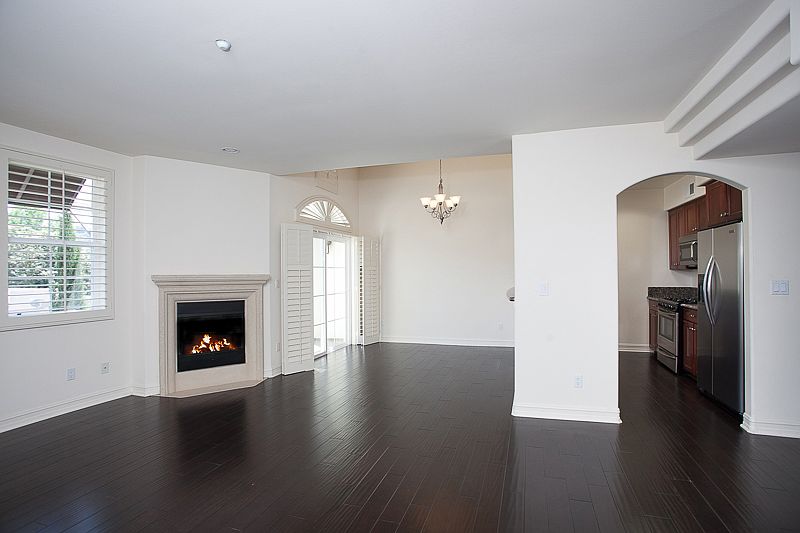 Dinning area off the kitchen and living room (open plan()