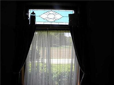 Living Room. stain glass