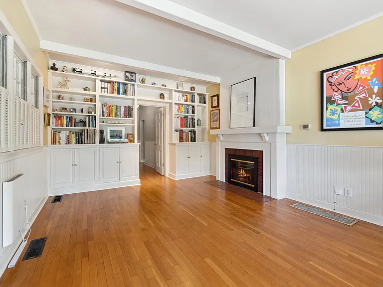 Hearth room off of kitchen