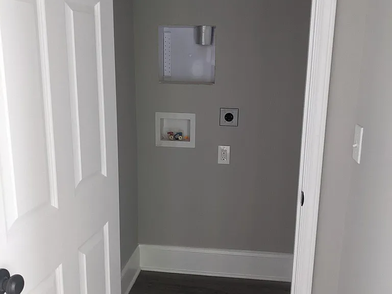 Laundry closet