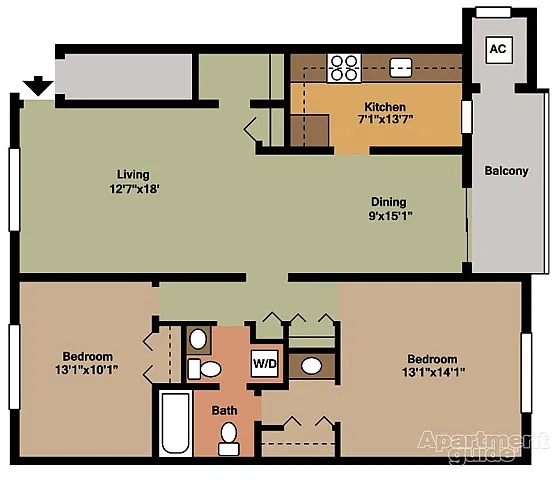 Floor plan Style D