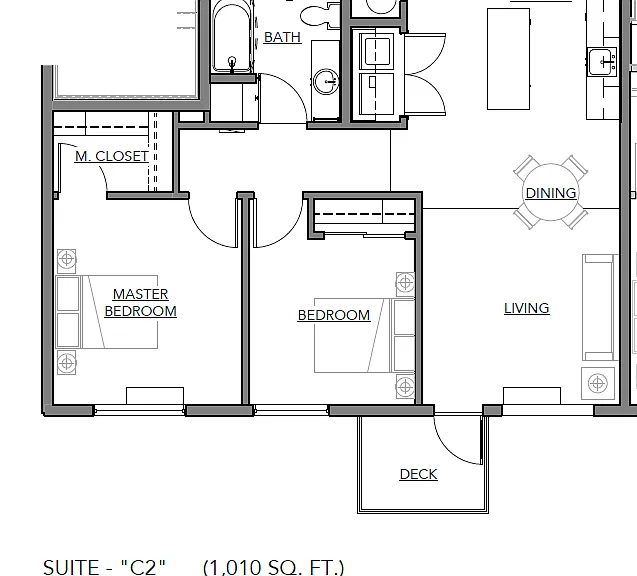 C2 - 1010 sqft C2 - 1010 sqft