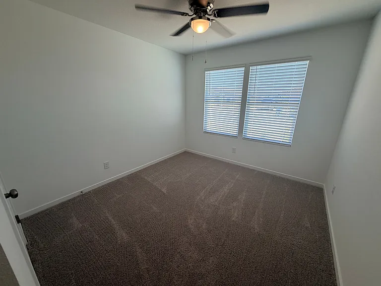Lovely bedroom faces the street