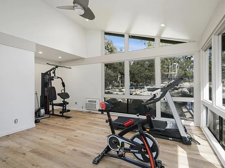 Gym right down the way!