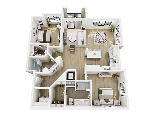 Floor plan C2