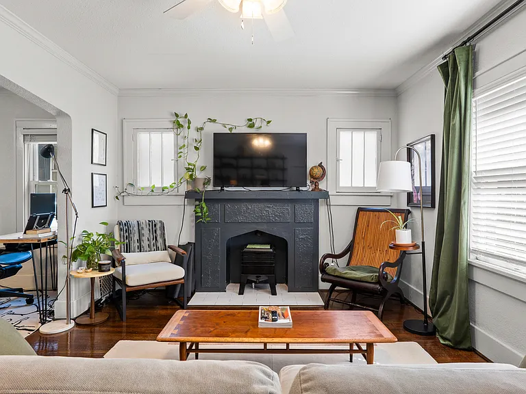 Nonworking fireplace