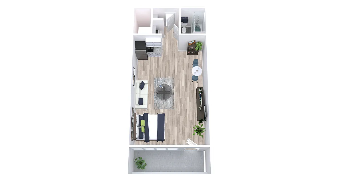 Floor plan Evergreen West