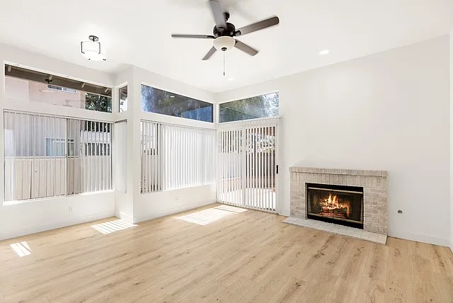 Family Room with fireplace