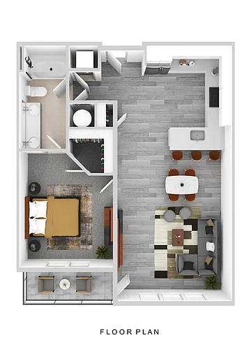 Floor plan A1E