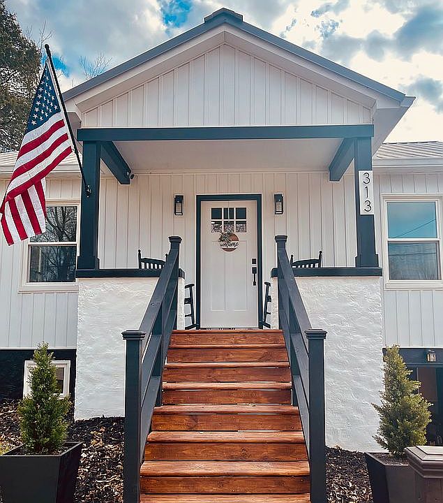 Rocking chair front porch