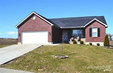 Three bedroom home offers many upgraded features. Two full bathrooms on main living area and rough i