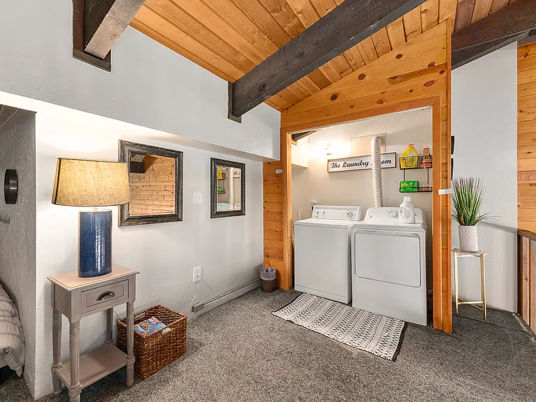 Loft Area | Washer & Dryer