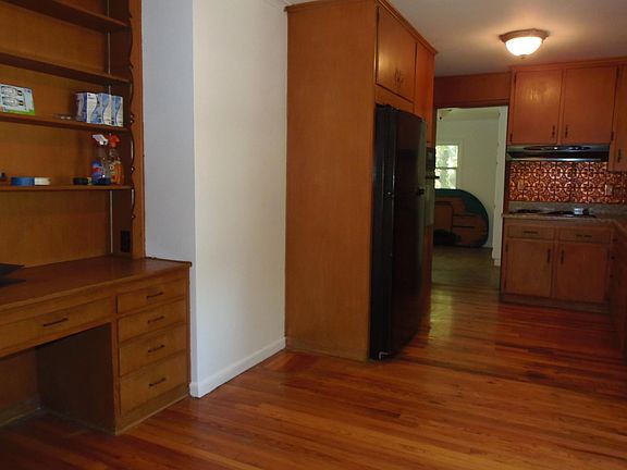 Dining area with built in desk
