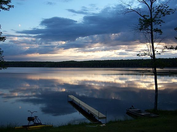 Morning sunrise Byers Lake