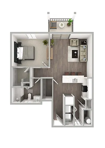 Floor plan Harper Lower Renovated