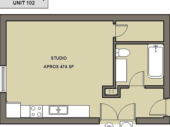 2nd image of 611 S Jefferson St APT 102