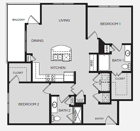 Floor plan B4