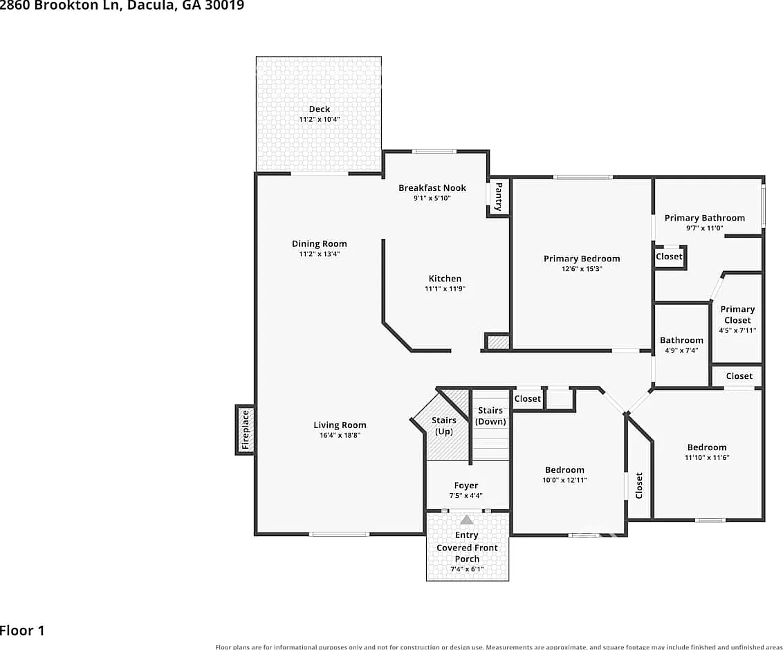 2860 Brookton Ln Dacula, GA 30019 — Photo 2