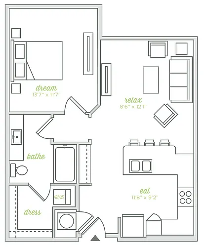 Floor plan A2d