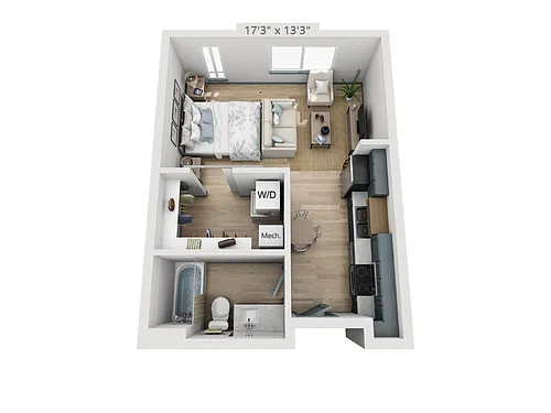 Floor plan Boone S1