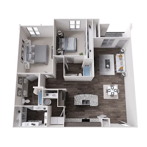 Floor plan B3