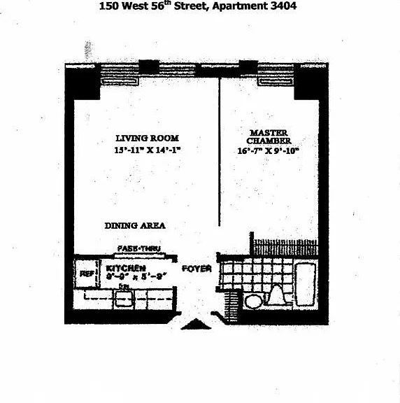 150 W 56th St #3404 — Photo 2
