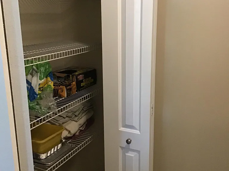Roomy pantry