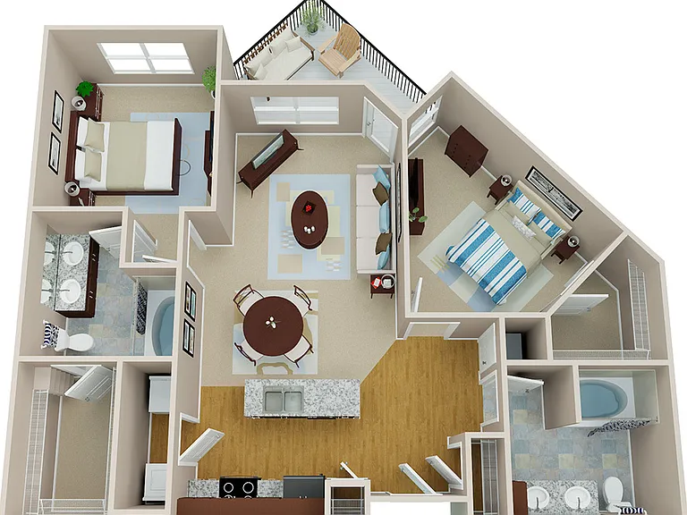 Sussex RA floor plan Avana Westside