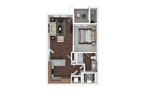 Floor plan Falabella Renovated