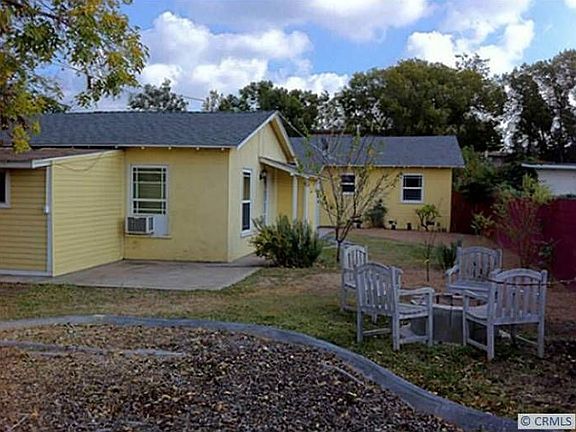 Rear yard facing front