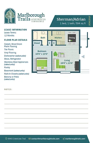 Floor plan Adrian