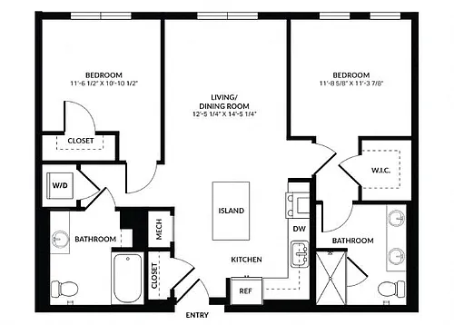 Floor plan B2