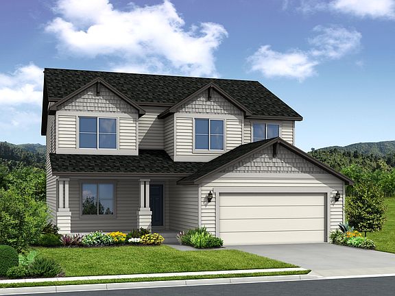 American Heritage Exterior Photo representing home to be built and may demonstrate optional feature