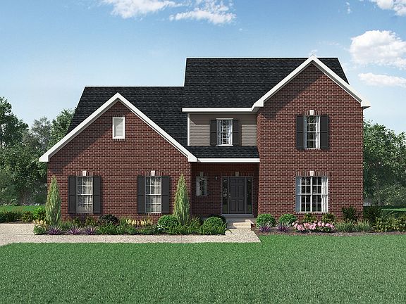 Elevation A - with side-entry garage