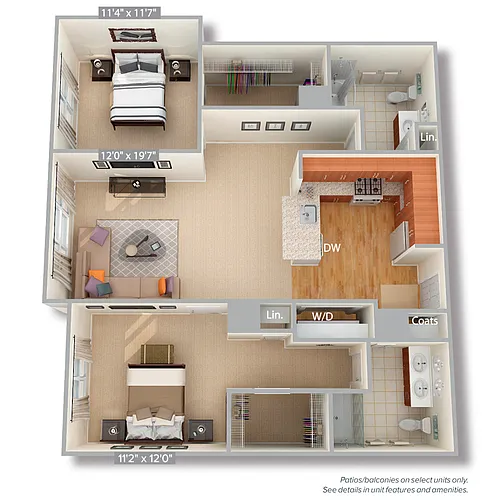 Floor plan B2